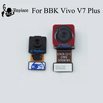 

(5piece) For BBK Vivo V7+ / Vivo V7 Plus Back Main Rear Big camera Small Front Camera flex cable Ribbon