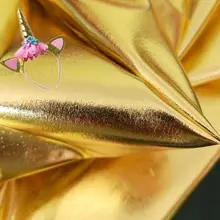 1 м эластичный спандекс лакированная кожа Бронзирующая ткань одежда для ночного клуба Одежда для купания ткань шириной 150 см