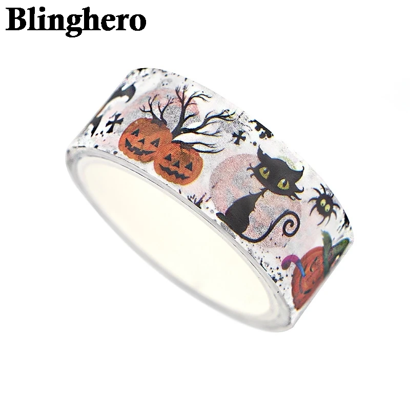 CA441 1 5 см х м на Хэллоуин с набор декоративного скотча Васи японский Бумага