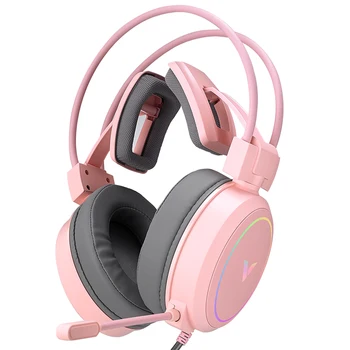 

Rapoo Virtual 7.1 Channels Gaming Headset Wired Stereo Earphones Graphene Sound-emitting Unit Interprets Audio Headphones HD Mic