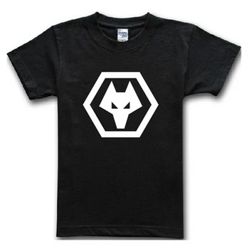 

2015 summer famous brand wolves fox print T Shirt cotton fashion t-shirt man top tee casual man short sleeve plus size