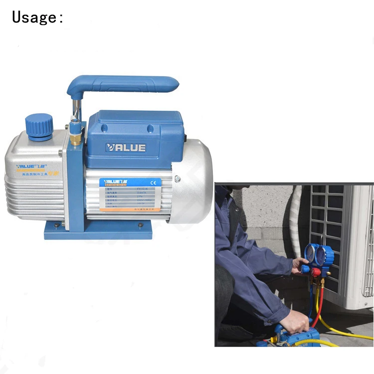 220V 370W 2pa 10,8 m3/h вакуумный насос одноступенчатый воздушный компрессор