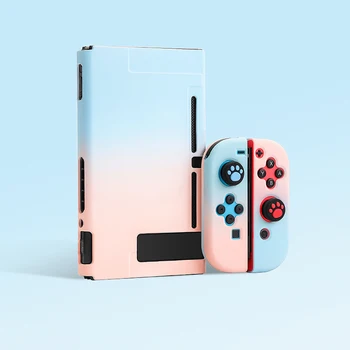 

For N-Switch NS Case cover Coloful PC Protective Outer Coque Shell for NS Console Detachable Ultra Thin Case Games Accessories