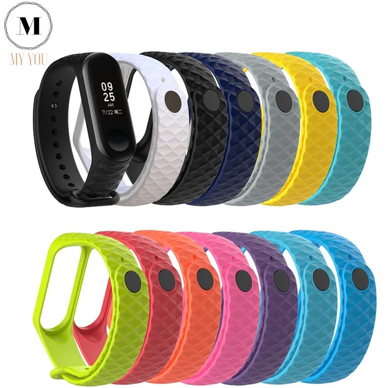 Bracelet For xiaomi mi band 3 strap silicone wristband pulsera 4 smart watch accessories correa | Наручные часы