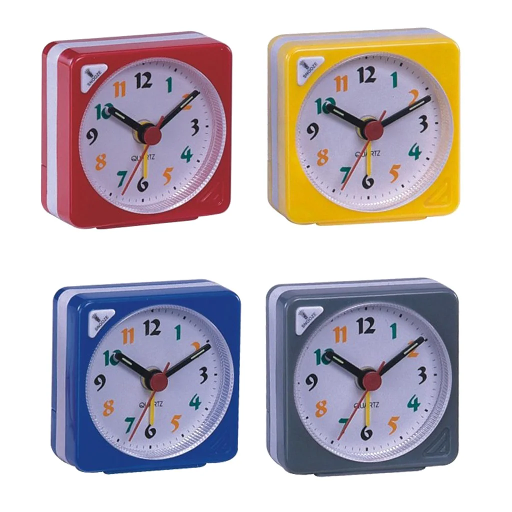 Battery Travel Alarm Clock Small Travel Alarm Clocks Snooze Travel