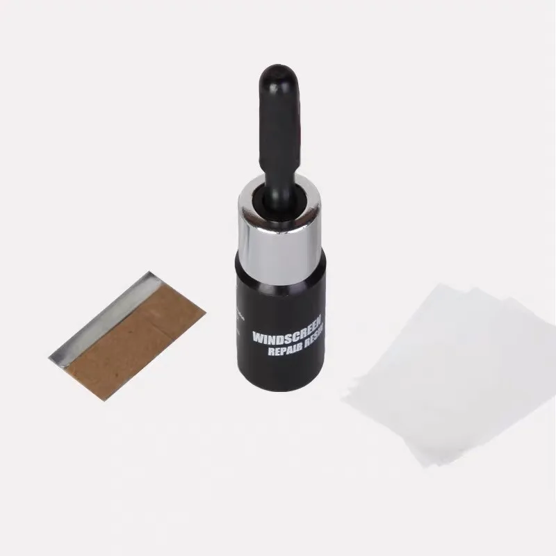 Auto Glass Windshield Repair Kit with Nano Glass Correcting Set with Glue For Cracks and scratches