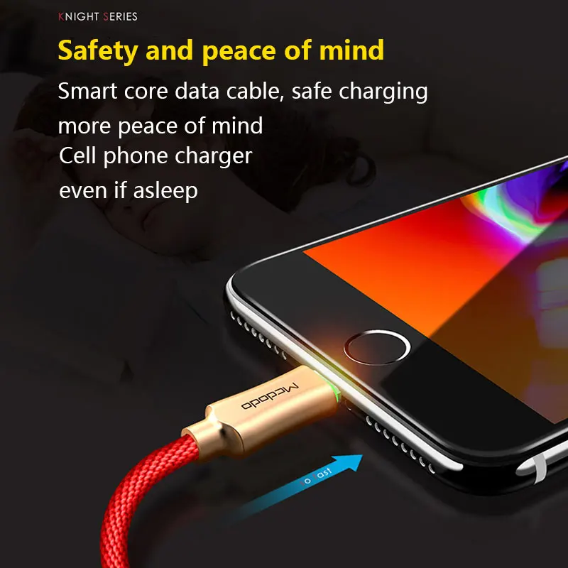 Cafele usb-кабель для быстрой зарядки QC3.0 нейлоновый провод для IPhone X Xs Max 8 7 6S 5 Plus Ipad Mini Мобильный телефон зарядное устройство USB кабель для передачи данных