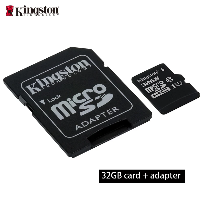 Карта памяти kingston, 8 ГБ, 16 ГБ, 32 ГБ, 128 ГБ, 64 ГБ, Micro sd карта, класс 10, флэш-карта памяти, Microsd TF/sd карта, адаптер/кардридер