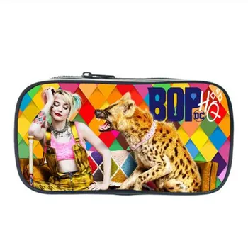 

Pencil Case for Kids Harley Quinn Joker Small Tote Cosmetic Bag Boys Girls Stationery Storage Bags School Supplies Makeup Bag