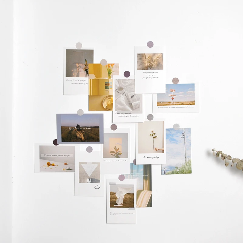 30pcs Combination Paper Photo 15*10CM Wall Hanging Picture DIY Album Home Decoration 2021 New | Дом и сад