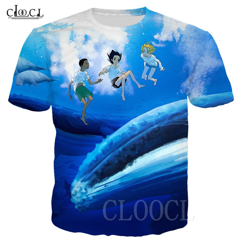 Детские футболки с изображением морских горбатых китов футболка 3D принтом рыбы