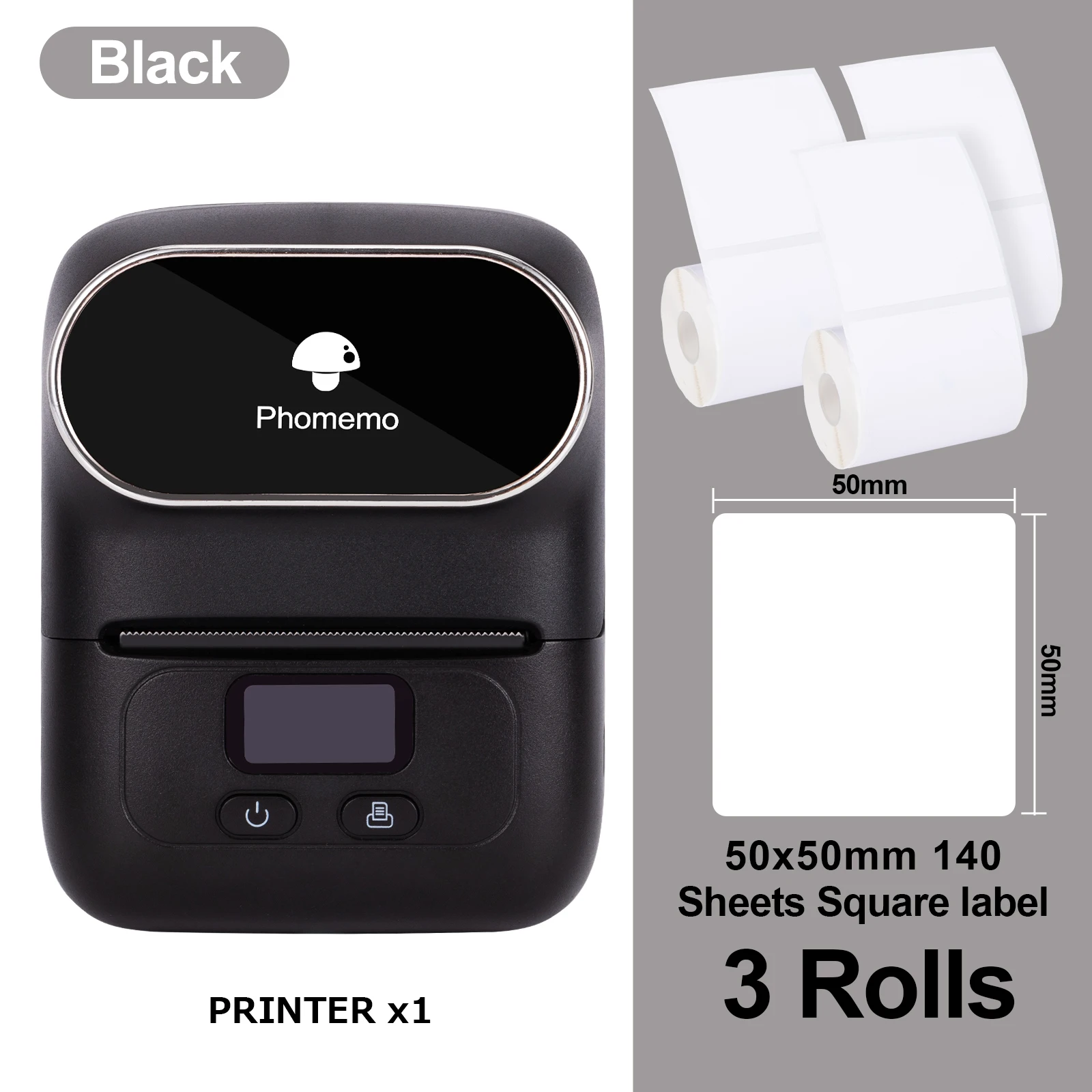 small phone printer Phomemo M110 Mini Portable Thermal Label Printer Multi-function Self-Adhesive Sticker Label Maker Machine for Office Clothes Tag mini handheld printer Printers