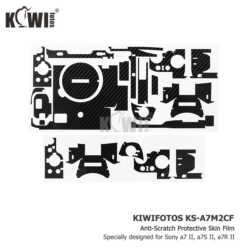 Углеродное волокно против царапин защитная пленка для sony A7M2 A7SM2 A7RM2 A7 II A7S II A7R II A7II A7SII A7RII камера 3M наклейка