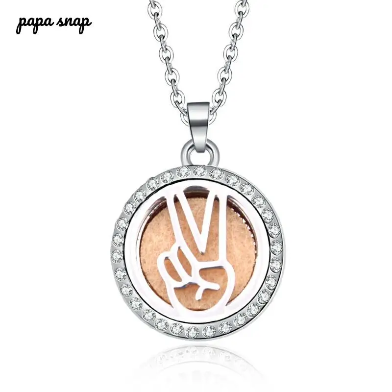 Ножницы эфирные масла для рук открытое Стильное ожерелье с кулоном в виде