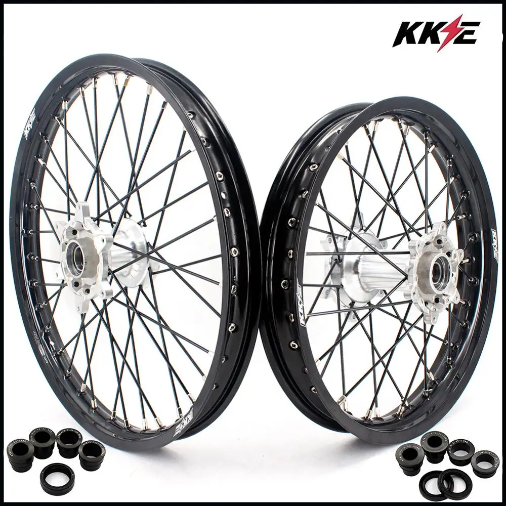 НАБОР ДИСКОВ KKE 21/19 для внедорожников HUSQVARNA TE TC FE FC 125 250 350 450 2014 2019 Black spead|Колеса| |
