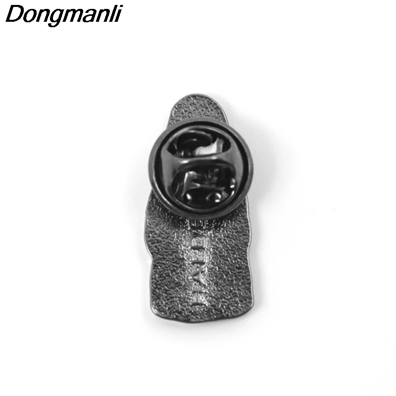 P3807 Dongmanli аниме призрак металлическая Глянцевая брошки и шпильки Нагрудный значок для рюкзака воротник ювелирные изделия
