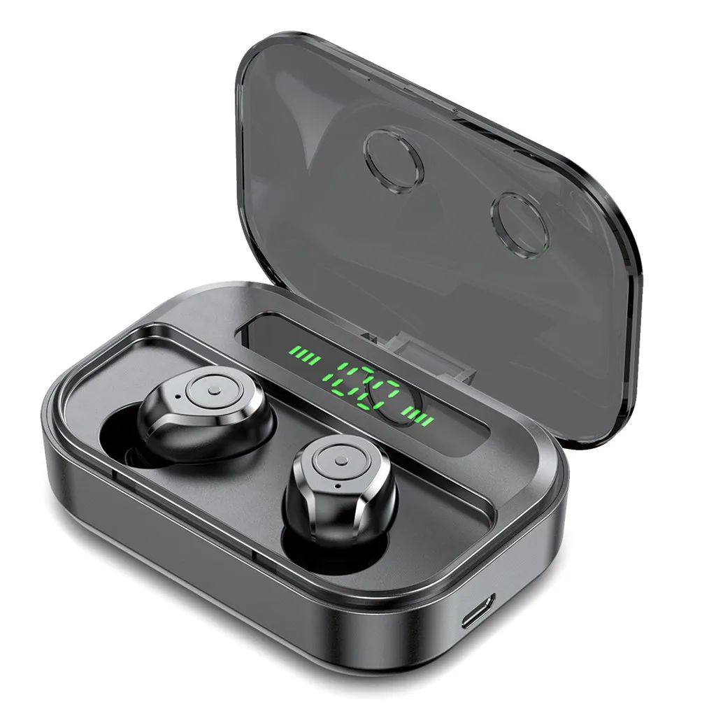 HIPERDEAL M7S HIFI Sound Wireless Earbuds Headphones BT5 0 Wireless Charging Case Binaural Stereo Earbuds Sports Earphone