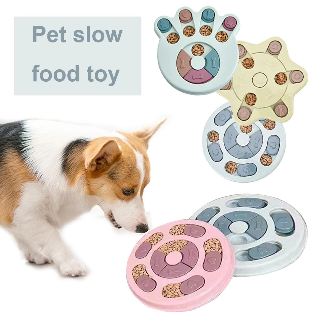 Dog Puzzle Toys Increase IQ Interactive Slow Dispensing Feeding Pet Training Games Feeder For Small Medium Puppy | Дом и сад