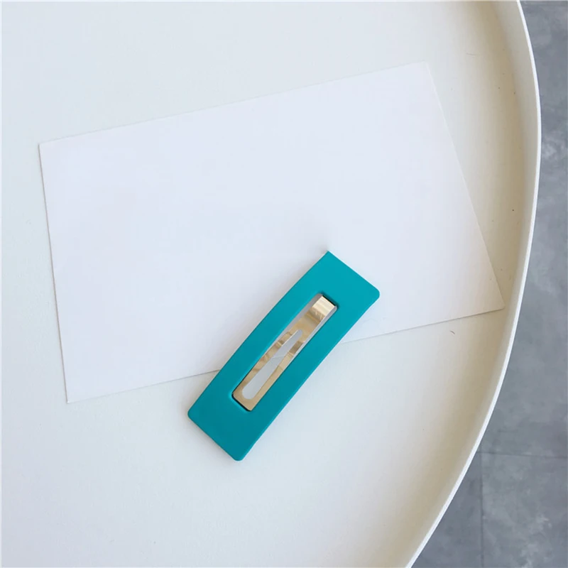 Cute Glitter Hairpins Snap Hair Clip for Girls Hair Pins Unique Women's Gift BB Hair Clip Candy Color Hair Accessories Dropship