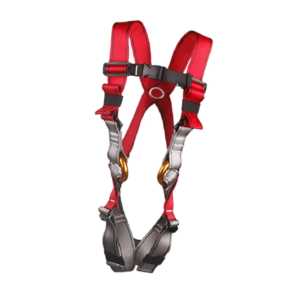 Durable Outdoor Climbing Harness Full Body Harness Kids` Safety Sitting Belts Strap Safety Rope Belts for Kids Girls Boys