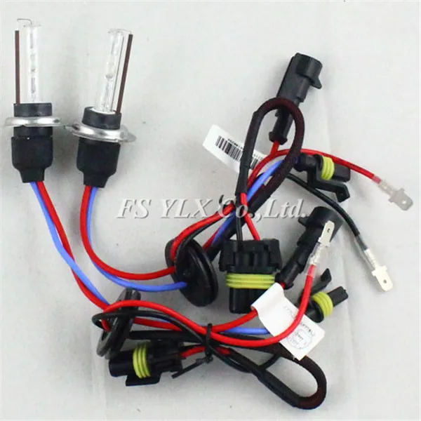 FSYLX 55 Вт H7 H3 H11 9005 9006 HID ксеноновая лампа замена налобный фонарь 4300K 6000K 8000K автомобиль авто HID Xenon H7 фар головного света