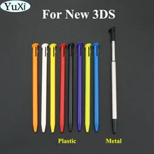 Yuxi caneta de tela de toque de plástico caneta caneta caneta portátil touchpen conjunto para nintend para novo 3ds acessório(China)
