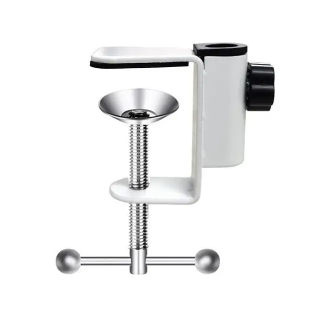 Universal Bracket Clamp Accessories DIY Fixed Metal Clip Light Mount Fittings Screw Camera Holder for Broadcast Microphone Desk A