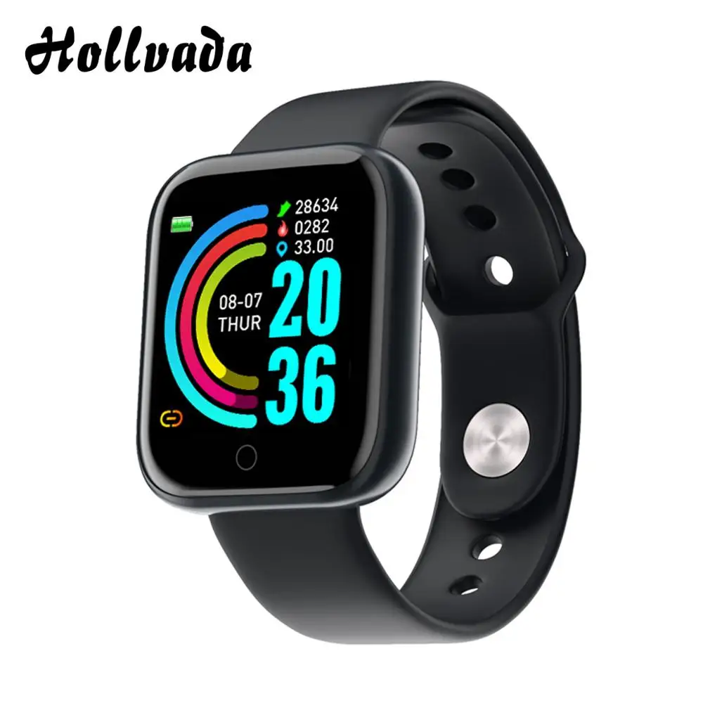 Hollvada новый спортивный смарт браслет IP67 водонепроницаемый пульсометр кровяное
