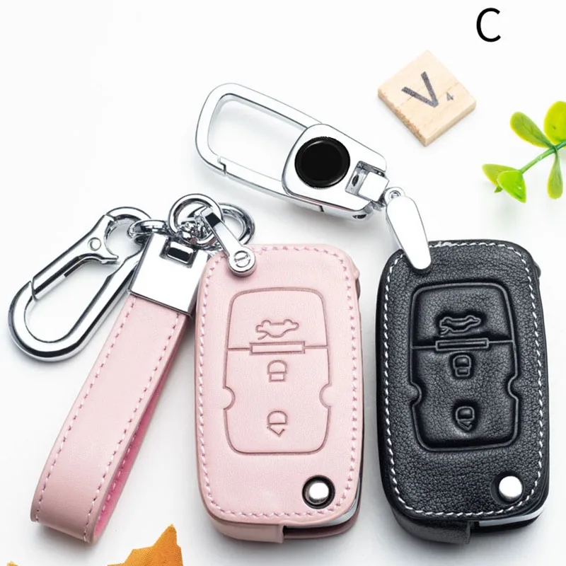 Кожаный чехол для автомобильных ключей Geely Emgrand 7 EC7 EC715 EC718 7-RV EC7-RV EC715-RV EC718-RV |