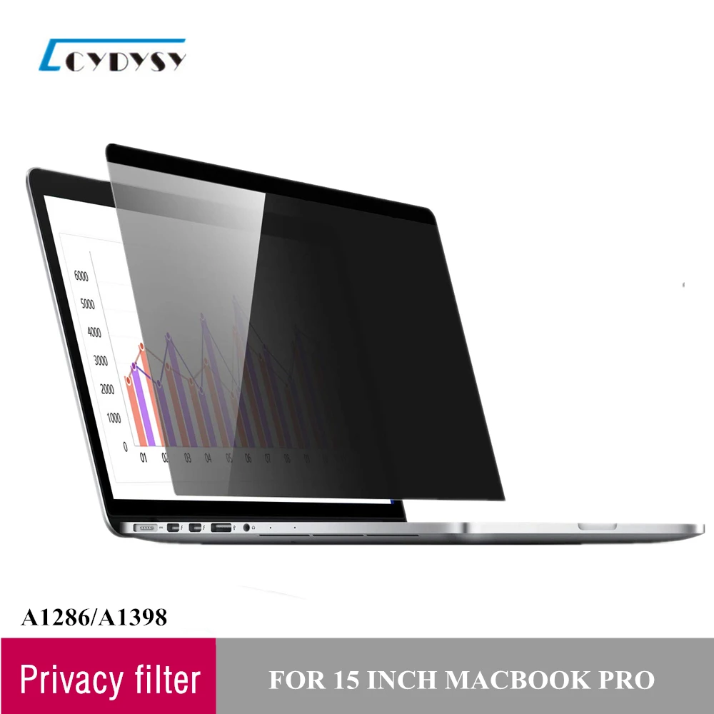 Оригинальный защитный фильтр для экрана LG 15 4 дюйма MacBook Pro A1286/A1398 ноутбука|privacy