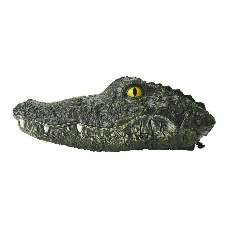 RCtown 2.4G RC Boat Simulation Crocodiles Head Racing Boat Electric Waterproof Spoof Toy