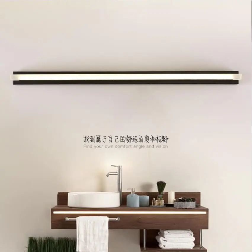  Led mirror front wall lamp special waterproof and anti fog bathroom wall lamp post modern simple dr - 32953272048
