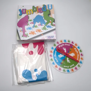 

Home Party Coordination Ability Funny Play Mat Friend Family Outdoor Picnic Body Moves Kids Learning Toys For Adults Board Game