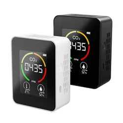 Detector de ar co2 detector de dióxido de carbono produção agrícola estufa co2 monitor semicondutor/detecção infravermelha