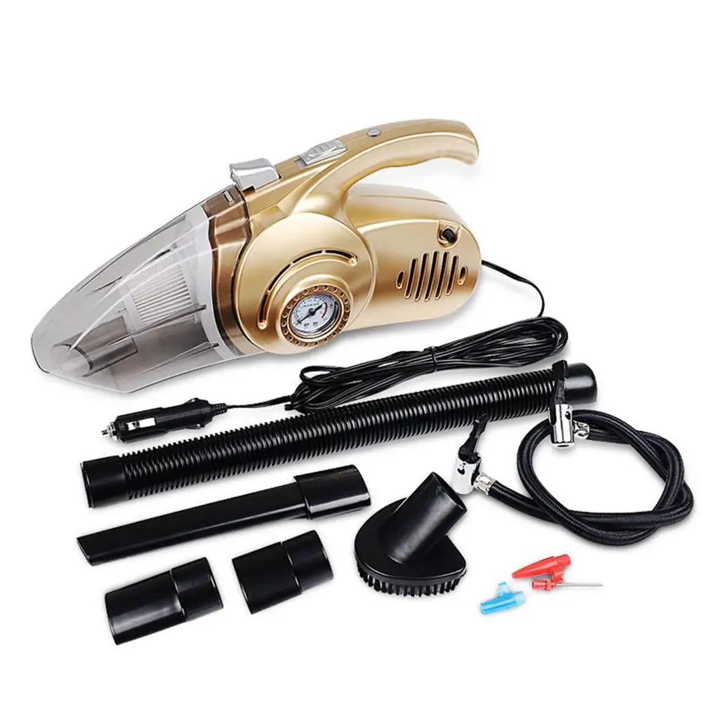 

ABS Car Vacuum Cleaner 12V Wet And Dry Multi-Purpose Supplies Air Pump Car Four-In-One Vacuum Cleaner