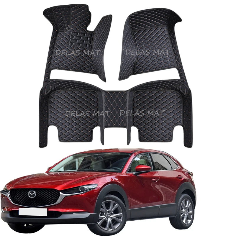 Car Floor Mats For Mazda 3 Bk Cx5 6 Gg Gj Cx7 Cx3 Cx30 2 Mx5 Cx9 Demio