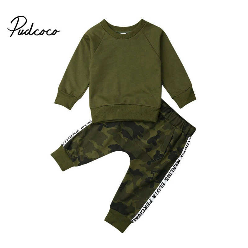 baby camouflage tracksuit
