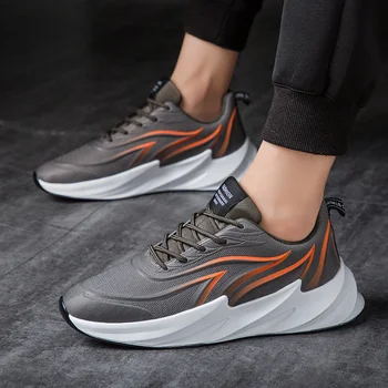 

2020 Light Men Casual Shoes Comfortable Breathable Men's Sneaker Antiskid and Wear-resistant Jogging Men Vulcanize Shoes