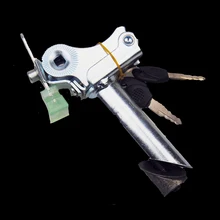 Трубка сиденья для электровелосипеда, поворотная трубка для седла с замком, складная Противоугонная трубка для седла, аксессуары для штанги