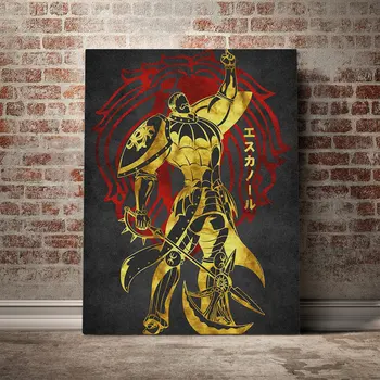 

Seven Deadly Sins Escanor poster Canvas Wall Art Decoration prints for living Kid Children room Home bedroom decor Painting