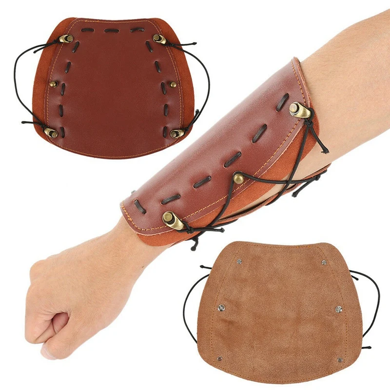 ГОРЯЧАЯ HG-кожа Archery Arm Guard изогнутый лук протектор для блочного Лука