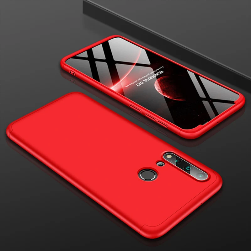 09 Full Red Чехол на 360 градусов для huawei Y9 Prime P Smart Z Honor 20s 9X Pro 8A 8C 8X Y7 Y6 Nova 5T P20 P30 Lite чехол s Coque - Цвет: 09 Full Red