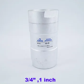 

GOGO Non return valve KA-20 KA-25 thread 3/4 inch 1 icnh BSP check valves pneumatic One way air flow valve