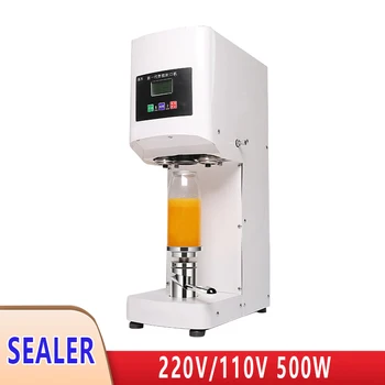 

220V 110V Tin Can Sealer Beverage Bottle Sealer Tea Coffee Jar Sealer Bottle Cap Sealing Machine Can Opener Capping Machine