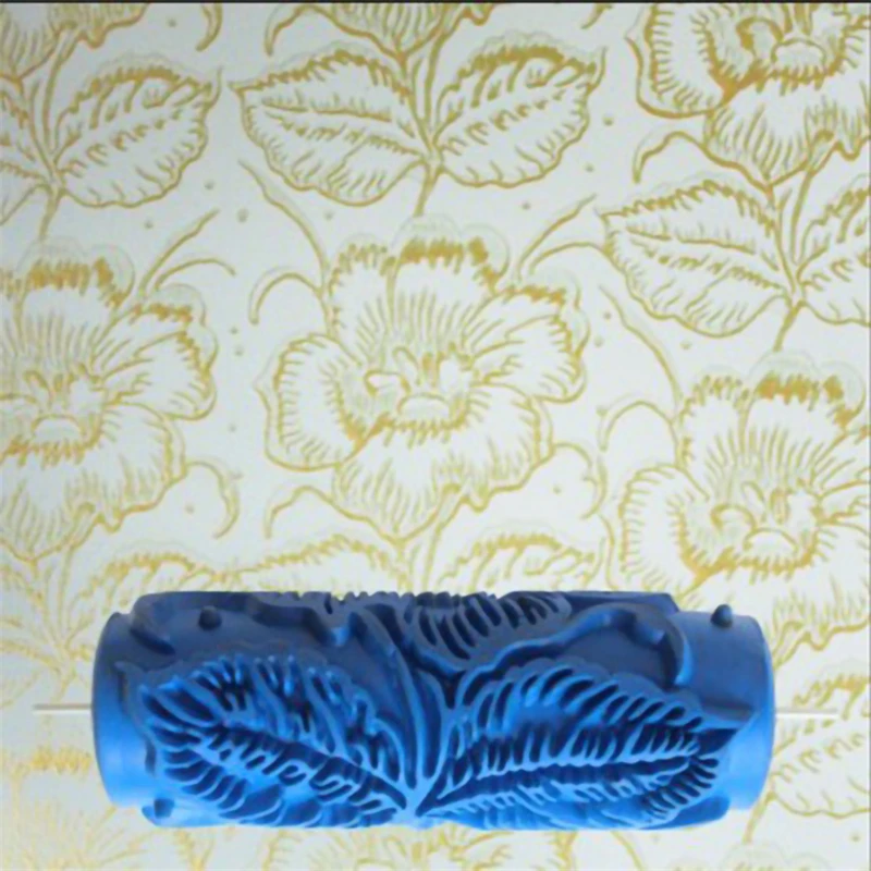 Wall Decoration Paint 5" Rubber Roller Brush Head 18 Patterns 85-102 paint roller,paint brush,rubber painting brush,rubber roller brush,wall brush