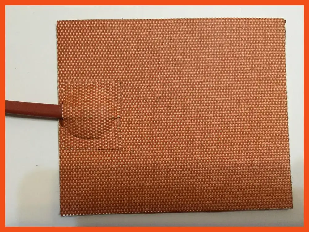 

silicone heater letto 24 v 450 x450 mm 450W per kossel pro stampante 3d installare heated element flexible heater electric