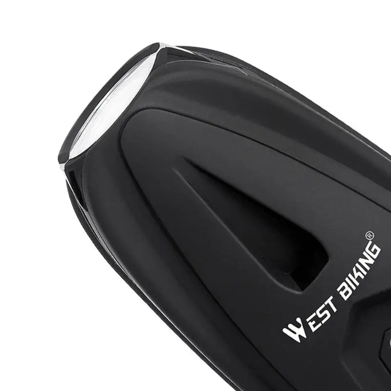 WEST BIKING светодиодный фонарик для велосипеда с подзарядкой от USB MTB
