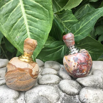 

Native Texture Necklace Perfume Bottle Essential Oil Diffuser Double Buckle Necklace perfume bottles。