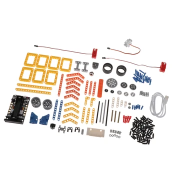 

STEM Robot Kits Programming Upgrade Building Block RC Kids Toy w/ Super:bit