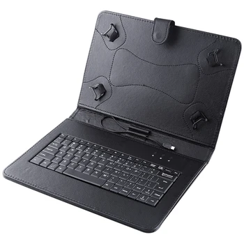 

Case Office Accessory Keyboard Cover Ultra Thin Computer Stand Dustproof Universal PU Leather Tablet Home Wrap Protective